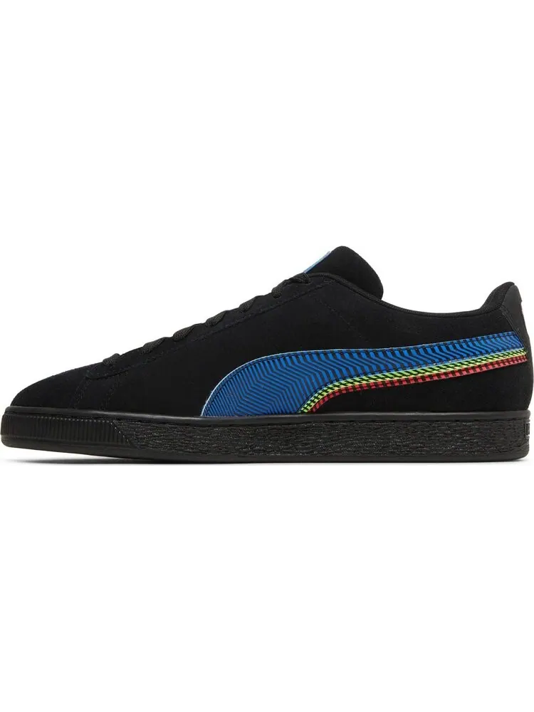 Кроссовки Puma Suede Triplex Dazed — изображение 3 из 8, черный