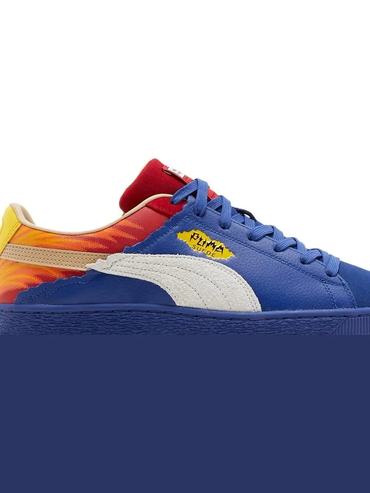 Кроссовки Puma Suede Layers - Firecracker — изображение 2 из 8, синий