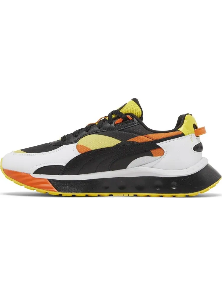 Кроссовки Puma Wild Rider Court Crush — изображение 3 из 8, желтый