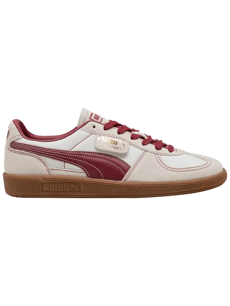Кроссовки Puma Palermo OG 'Warm White Intense Red' — изображение 1 из 1, серый