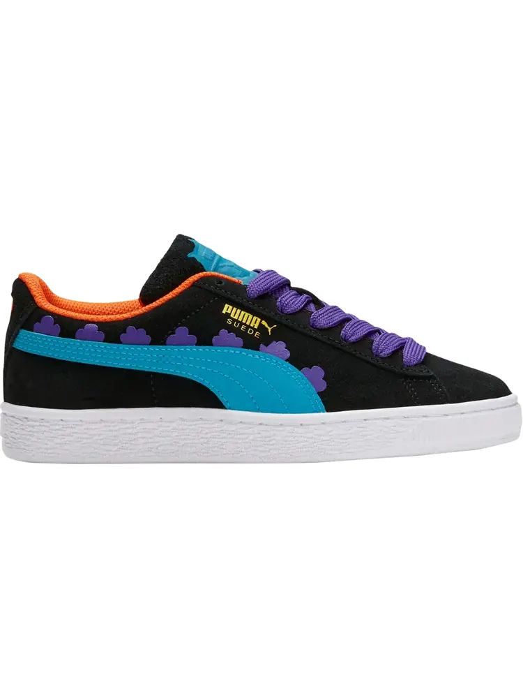 Кроссовки Puma Rugrats x Suede Jr Black Caribbean Sea — изображение 1 из 1, черный