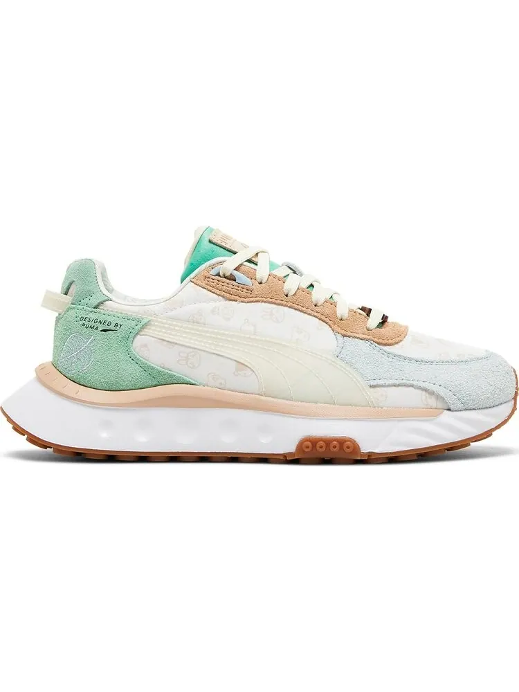 Кроссовки Puma Animal Crossing x Wild Rider Big Kid New Horizons — изображение 1 из 8, синий