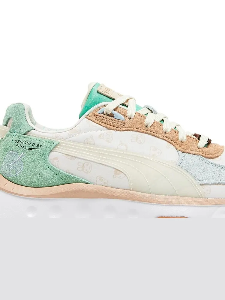 Кроссовки Puma Animal Crossing x Wild Rider Big Kid New Horizons — изображение 2 из 8, синий