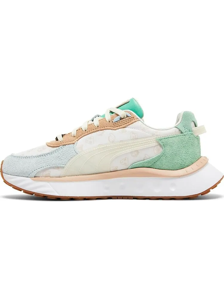 Кроссовки Puma Animal Crossing x Wild Rider Big Kid New Horizons — изображение 3 из 8, синий