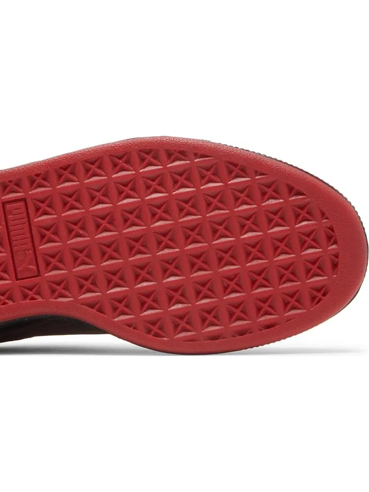 Кроссовки Puma Batman x Suede Classic Big Kid Black Barbados Cherry — изображение 5 из 8, красный