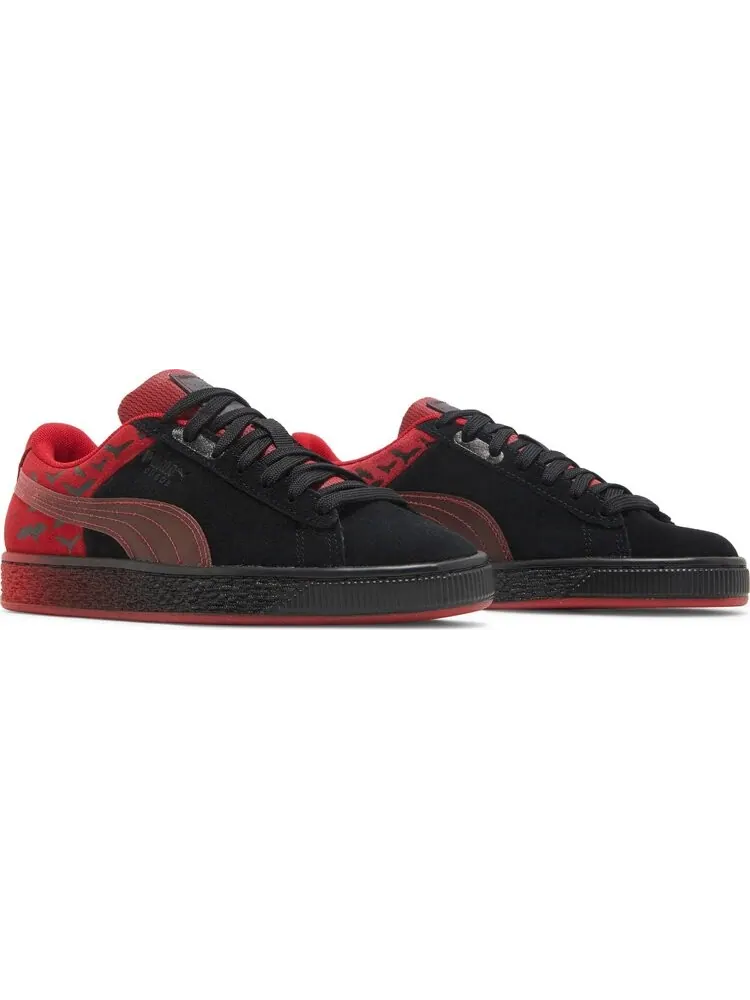 Кроссовки Puma Batman x Suede Classic Big Kid Black Barbados Cherry — изображение 8 из 8, красный