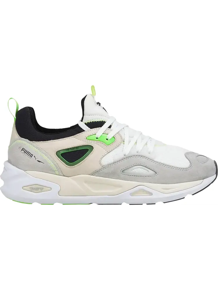 Кроссовки Puma TRC Blaze The Triangle - White Green Glare — изображение 1 из 1, белый