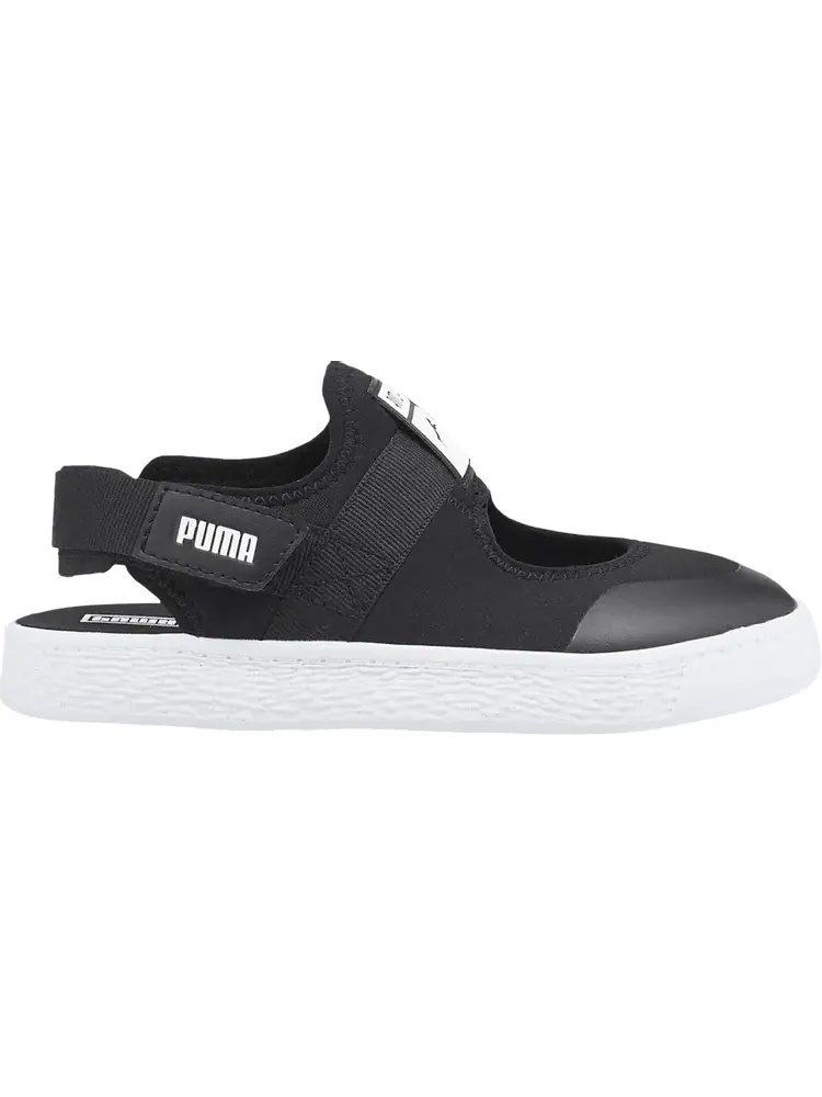 Сандалии Puma Light-Flex Summer Little Kid Black White — изображение 1 из 1, черный