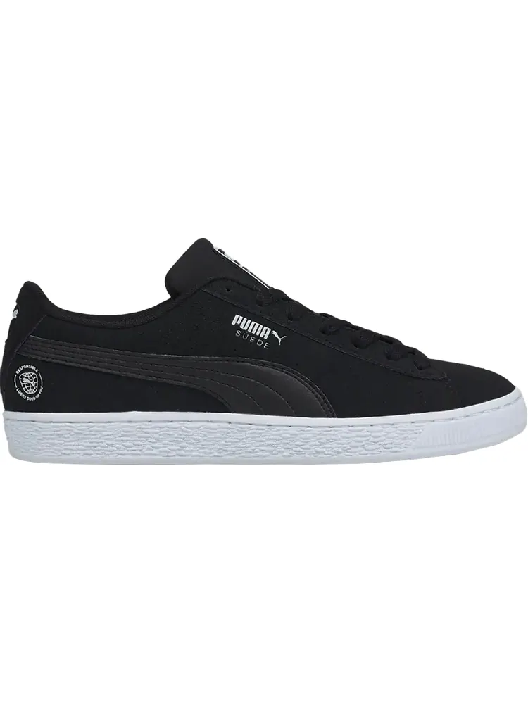 Кроссовки Puma Suede Re:Style Black White — изображение 1 из 1, черный