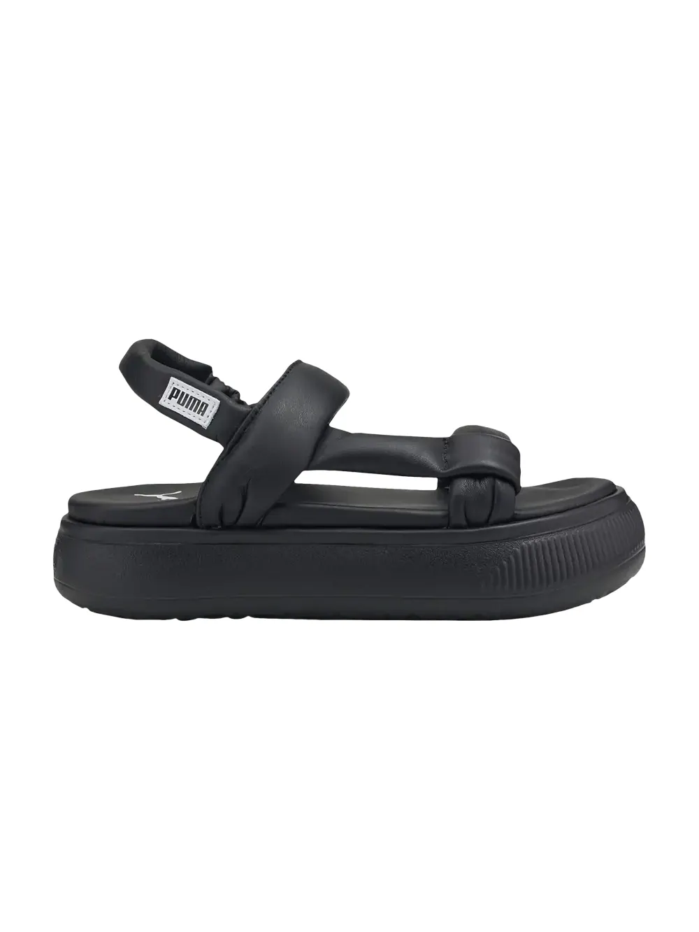 Кроссовки Wmns Suede Mayu Summer Platform Sandal Puma — изображение 1 из 1, черный/белый