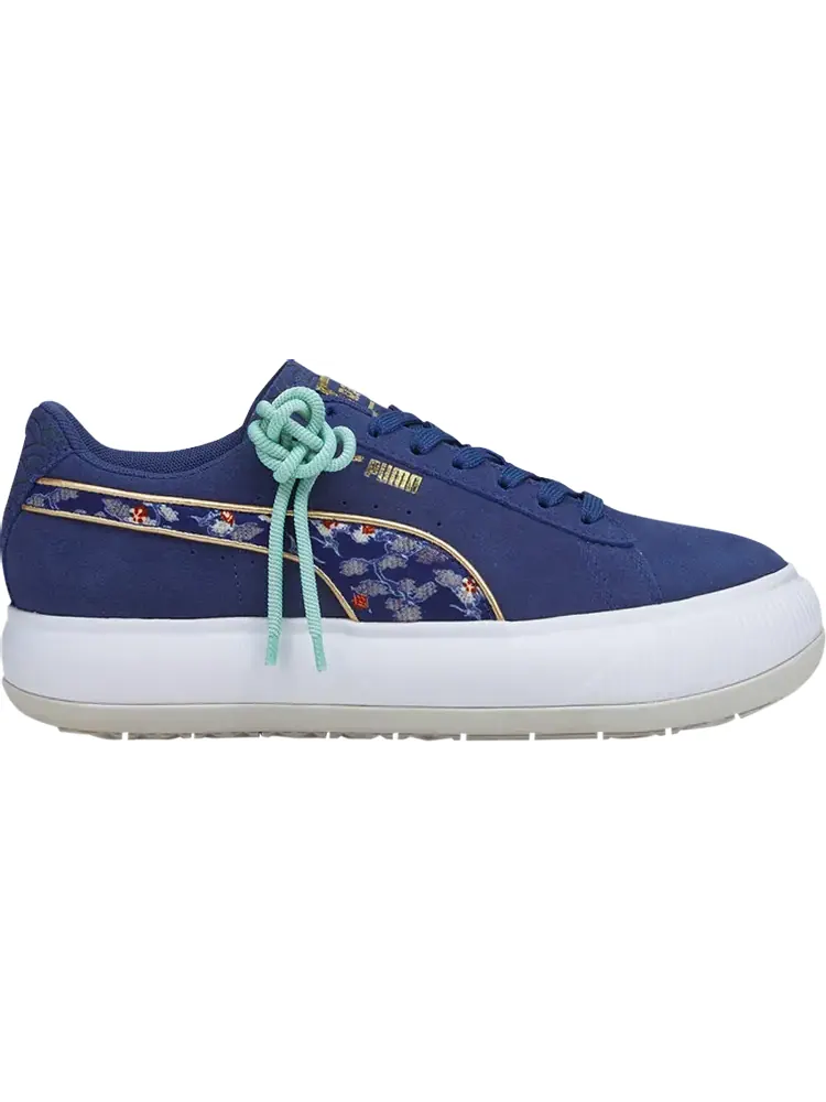 Кроссовки Puma Mayu Kimono x Wmns Suede Elektro Blue — изображение 1 из 1, синий