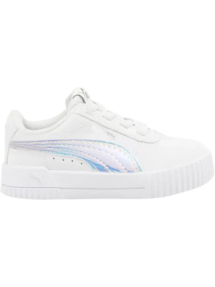 Кроссовки Puma Carina Holo Infant White Silver — изображение 1 из 1, белый