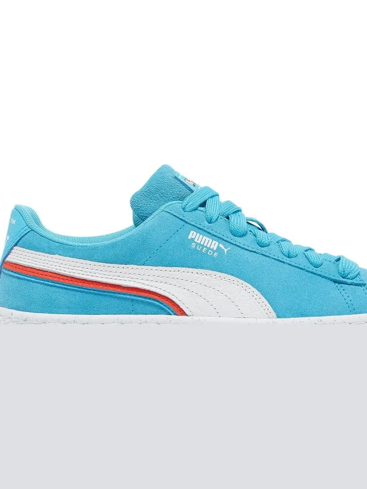 Кроссовки Puma Kool-Aid x Suede Jr Blue Atoll — изображение 2 из 8, синий