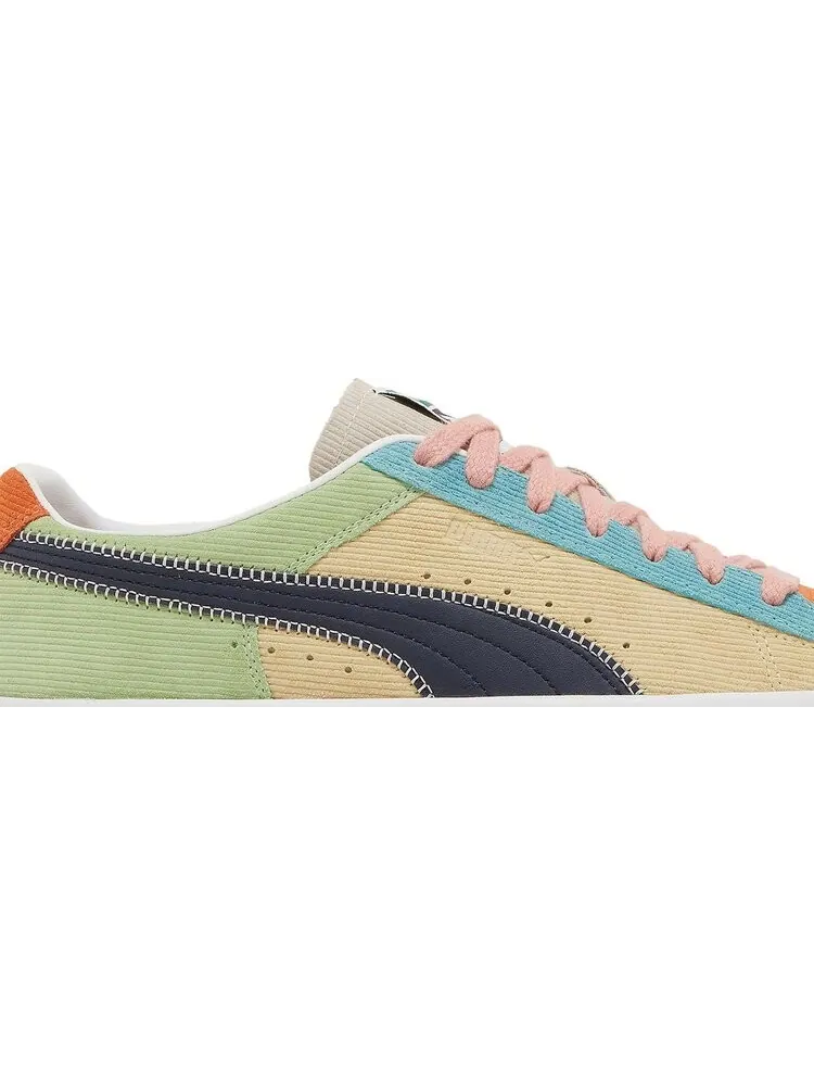 Кроссовки Puma Suede Vintage Blocked - Anise Flower — изображение 2 из 8, желтый