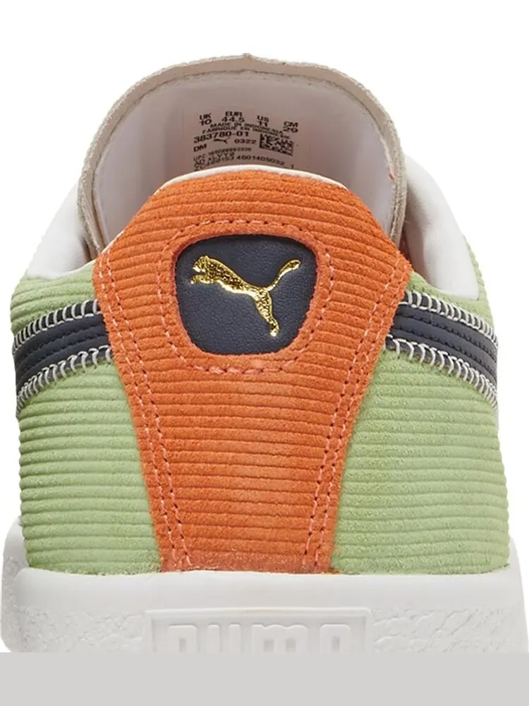Кроссовки Puma Suede Vintage Blocked - Anise Flower — изображение 7 из 8, желтый