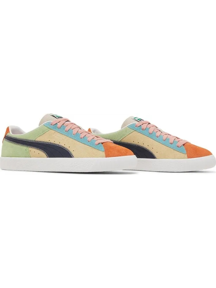 Кроссовки Puma Suede Vintage Blocked - Anise Flower — изображение 8 из 8, желтый