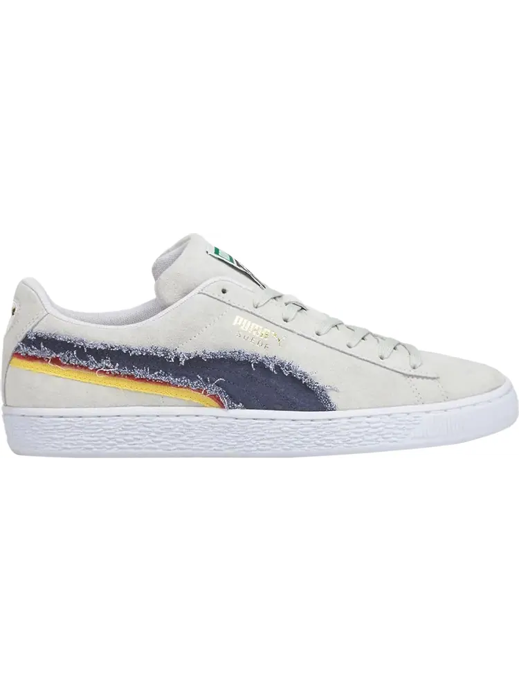 Кроссовки Puma Suede Triplex Denim - White Peacoat — изображение 1 из 1, белый