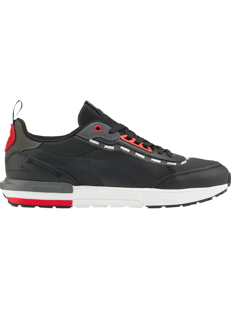 Кроссовки Puma R22 Signature - Black High Risk Red — изображение 1 из 1, черный