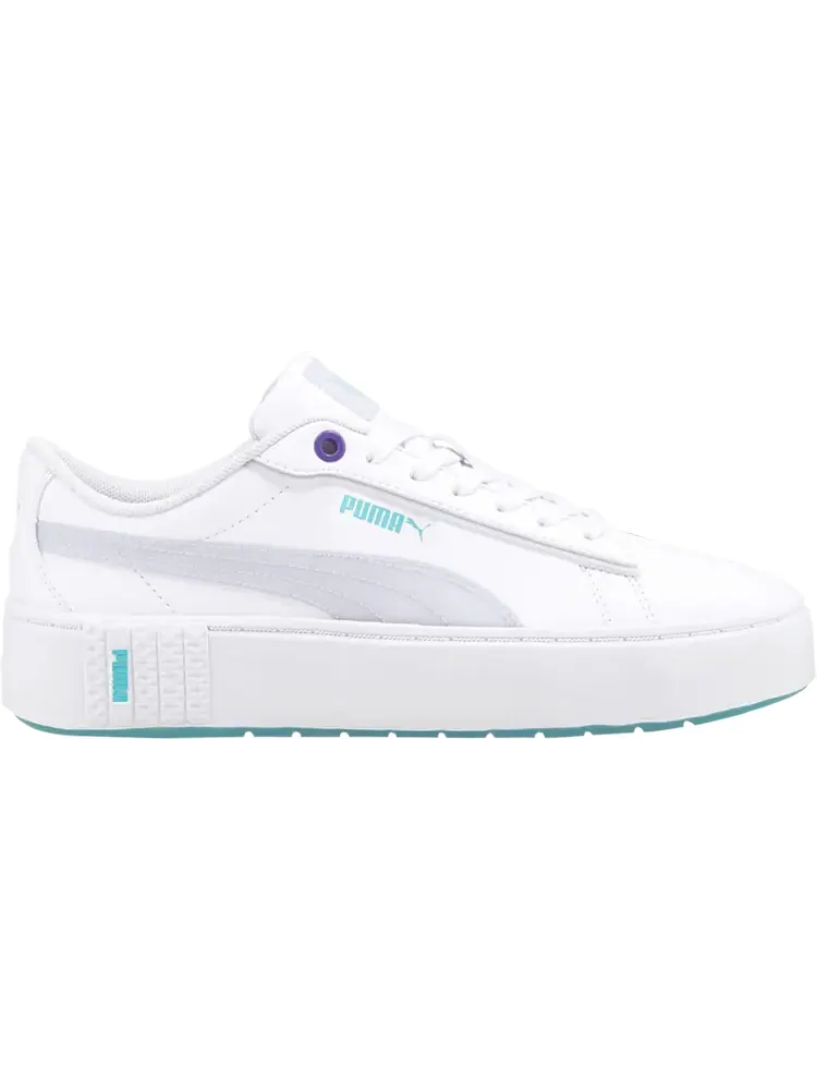 Кроссовки Puma Wmns Smash Platform v2 Candy - White Arctic Ice — изображение 1 из 1, белый