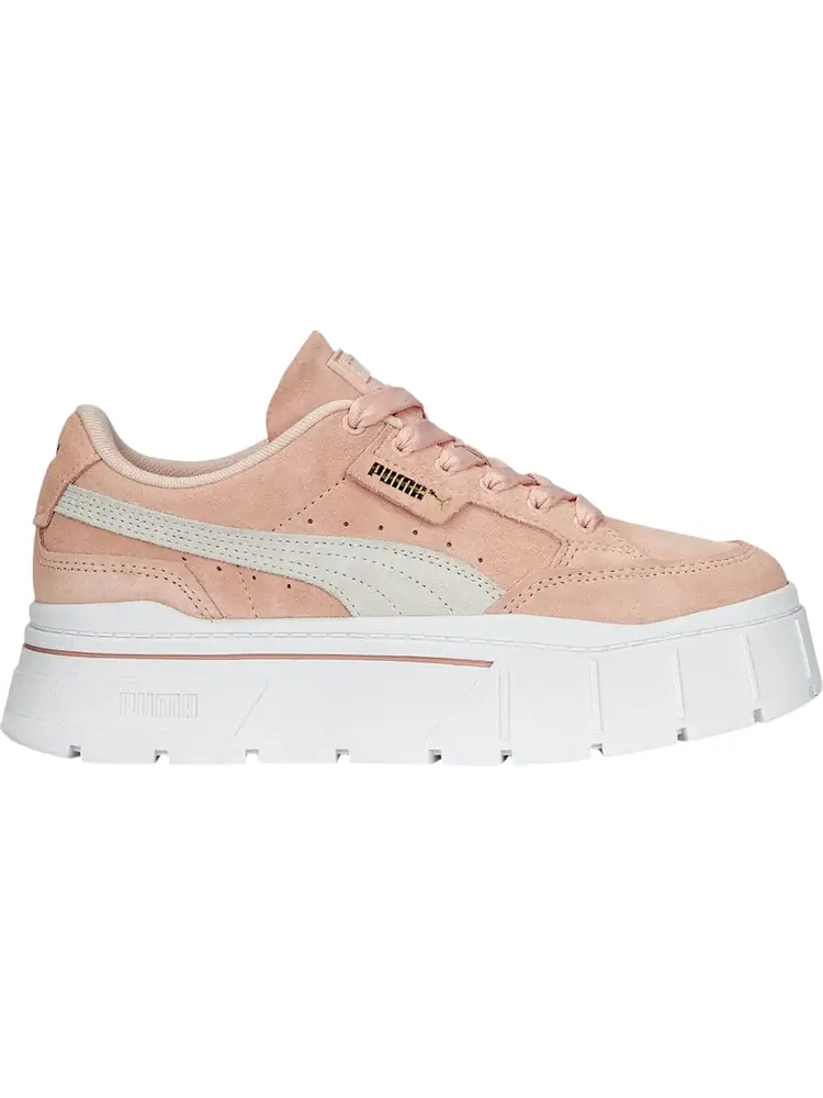 Кроссовки Puma Wmns Mayze Stack Suede Rose Dust — изображение 1 из 1, розовый