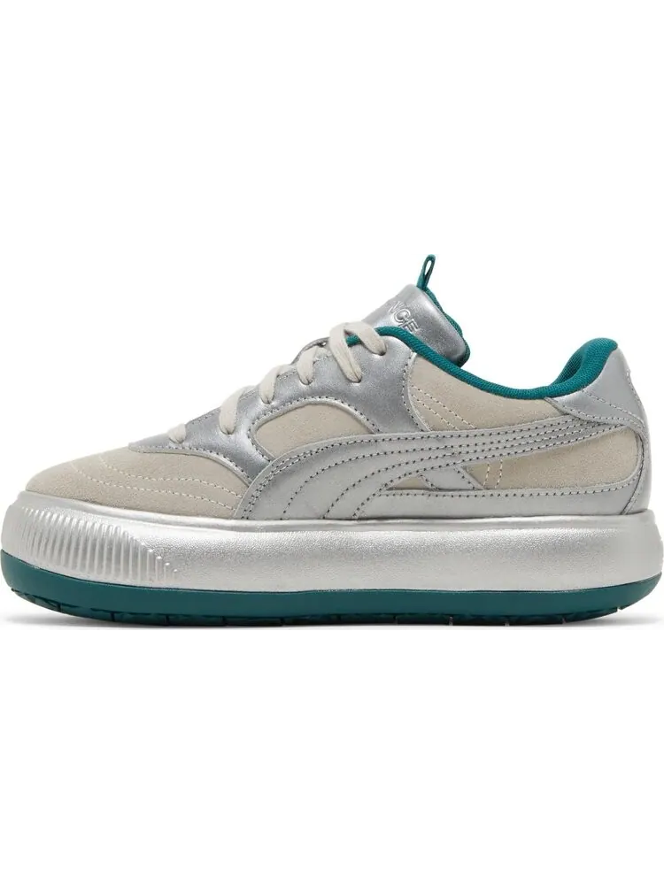Кроссовки Puma Pronounce x Wmns Suede Mayu 2 Silver Ultra Violet — изображение 3 из 8, серебряный