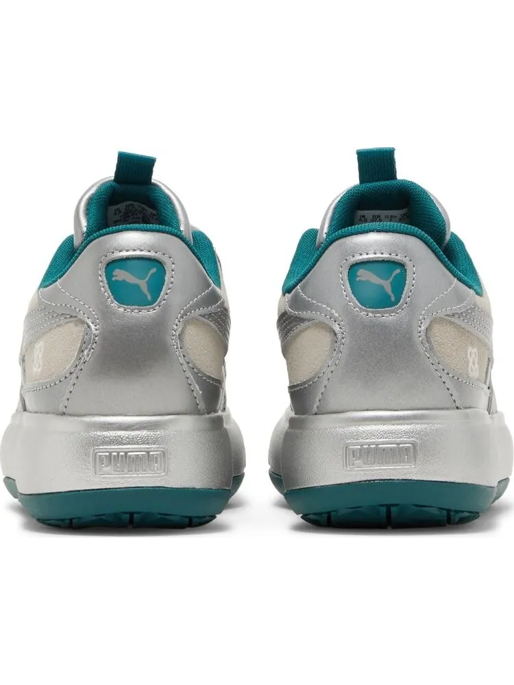 Кроссовки Puma Pronounce x Wmns Suede Mayu 2 Silver Ultra Violet — изображение 6 из 8, серебряный