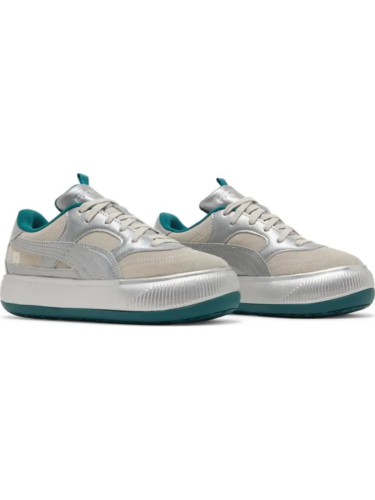 Кроссовки Puma Pronounce x Wmns Suede Mayu 2 Silver Ultra Violet — изображение 8 из 8, серебряный