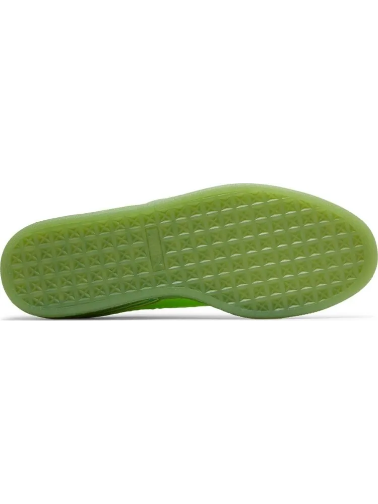 Кроссовки Puma Suede Triplex Mono Quake - Green Glare — изображение 4 из 8, зеленый