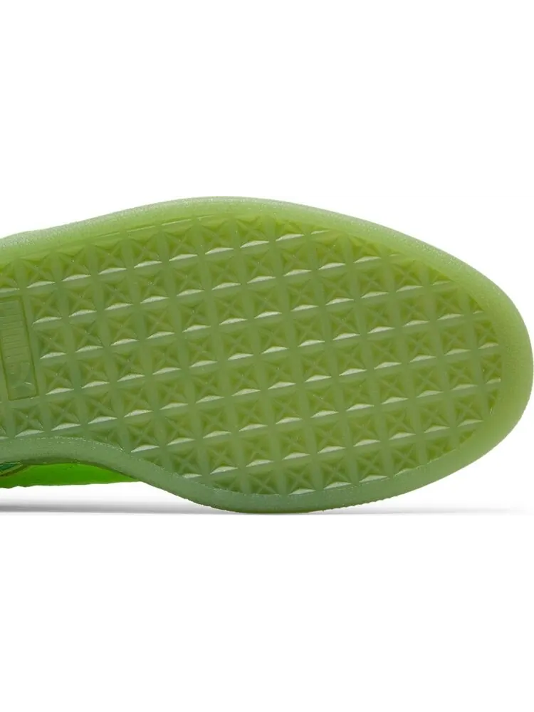 Кроссовки Puma Suede Triplex Mono Quake - Green Glare — изображение 5 из 8, зеленый