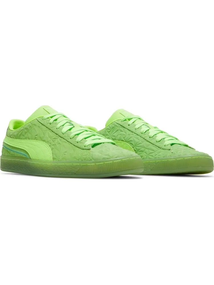 Кроссовки Puma Suede Triplex Mono Quake - Green Glare — изображение 8 из 8, зеленый