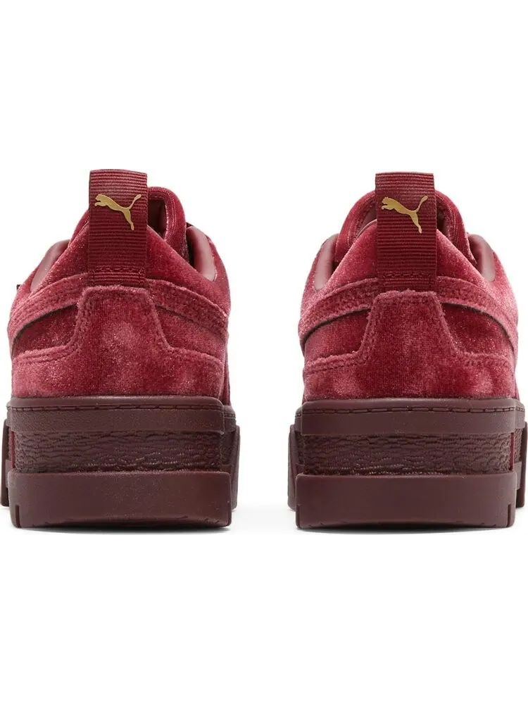 Кроссовки Puma Wmns Mayze Velvet - Tibetan Red — изображение 6 из 8, красный