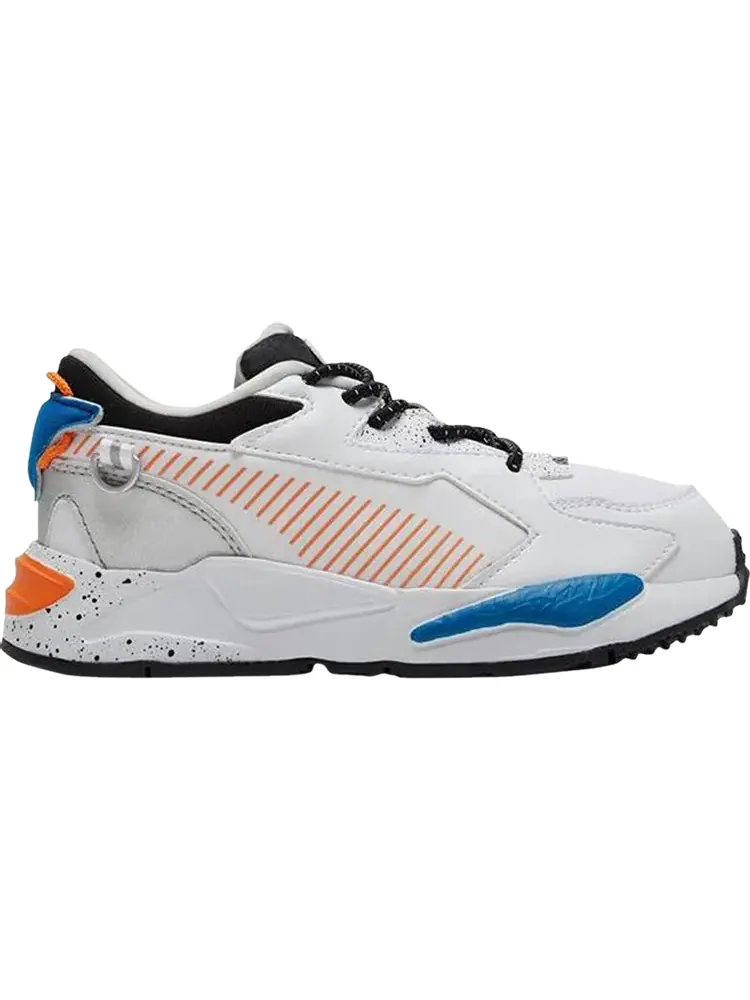 Кроссовки Puma RS-Z AC Little Kid Astronauts - White Vibrant Orange — изображение 1 из 1, белый