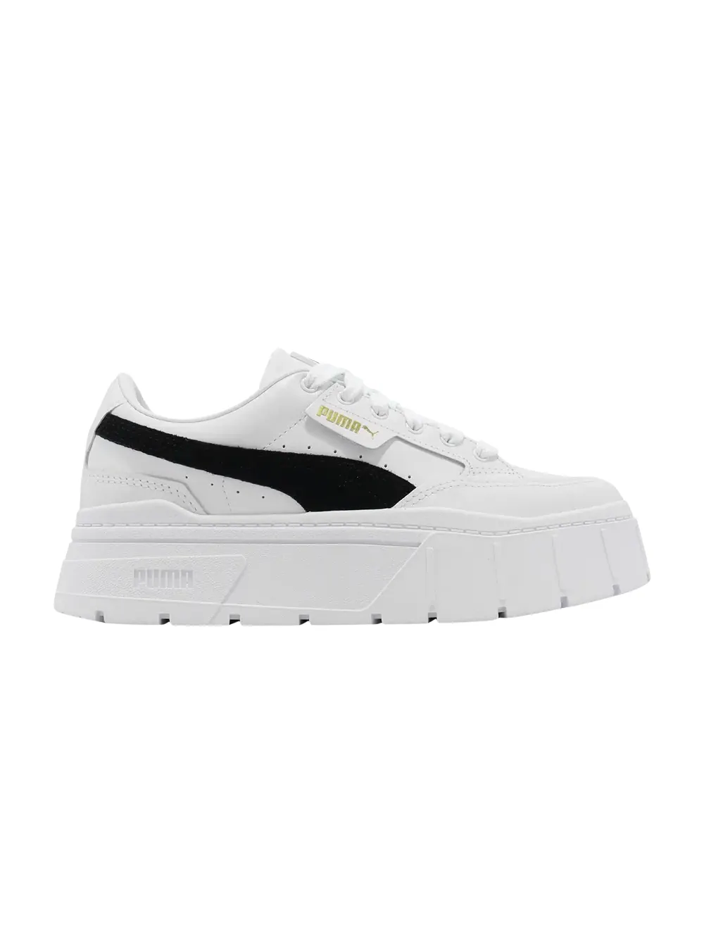 Кроссовки Wmns Mayze Stack Puma — изображение 1 из 1, белый/черный