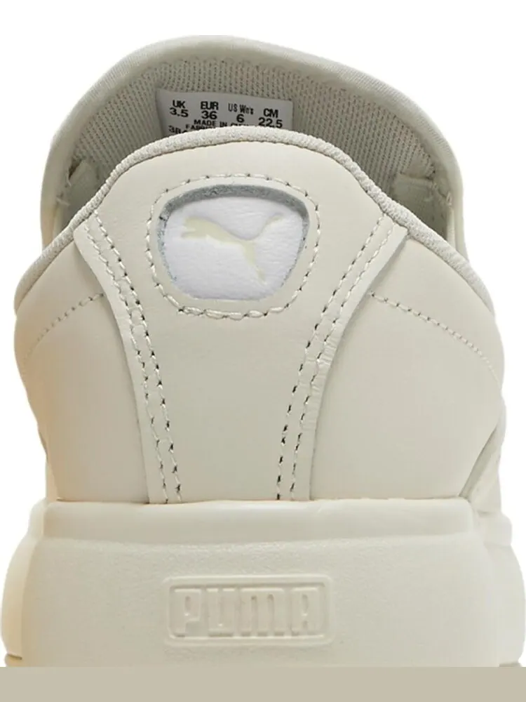Кроссовки Puma Wmns Suede Mayu Slip-On Marshmallow — изображение 7 из 8, бежевый