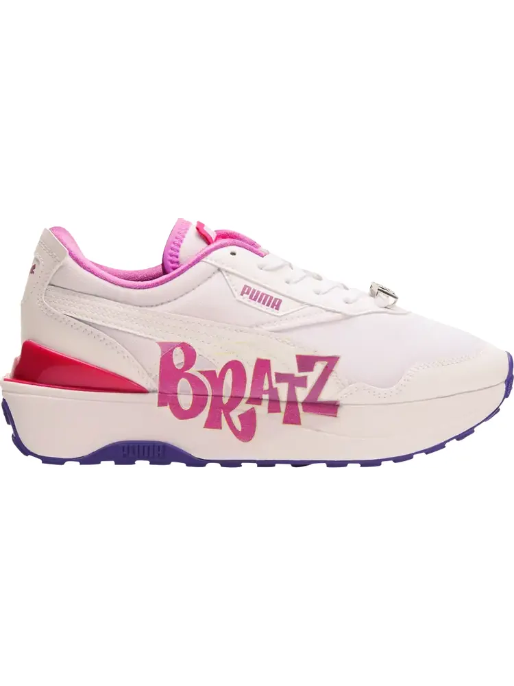 Кроссовки Puma Bratz x Cruise Rider Jr White Spring Crocus — изображение 1 из 1, белый