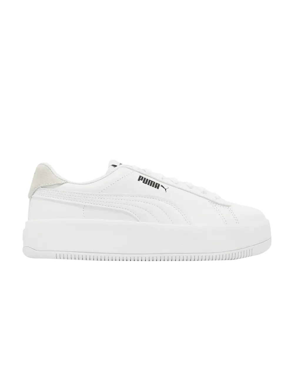Кроссовки Wmns Lily Platform Leather Puma — изображение 1 из 1, белый/черный