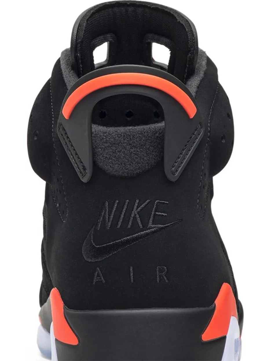 Кроссовки Air Jordan 6 Retro Infrared 2019 — изображение 7 из 8, черный
