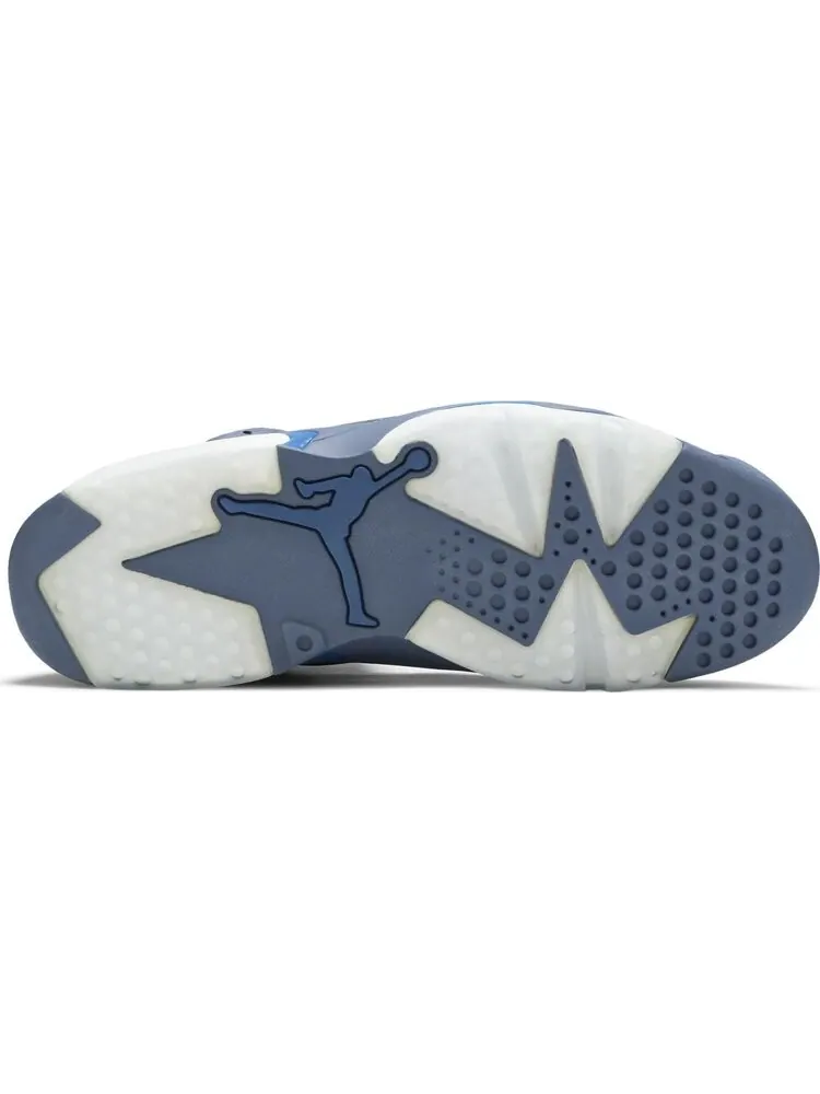 Кроссовки Air Jordan 6 Retro Diffused Blue — изображение 4 из 8, синий