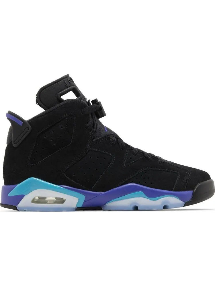 Кроссовки Air Jordan 6 Retro GS 'Aqua' — изображение 1 из 4, черный