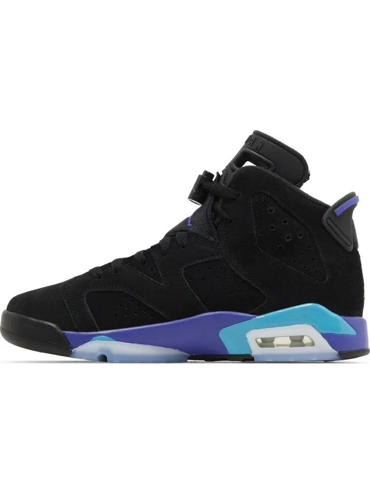 Кроссовки Air Jordan 6 Retro GS 'Aqua' — изображение 3 из 4, черный