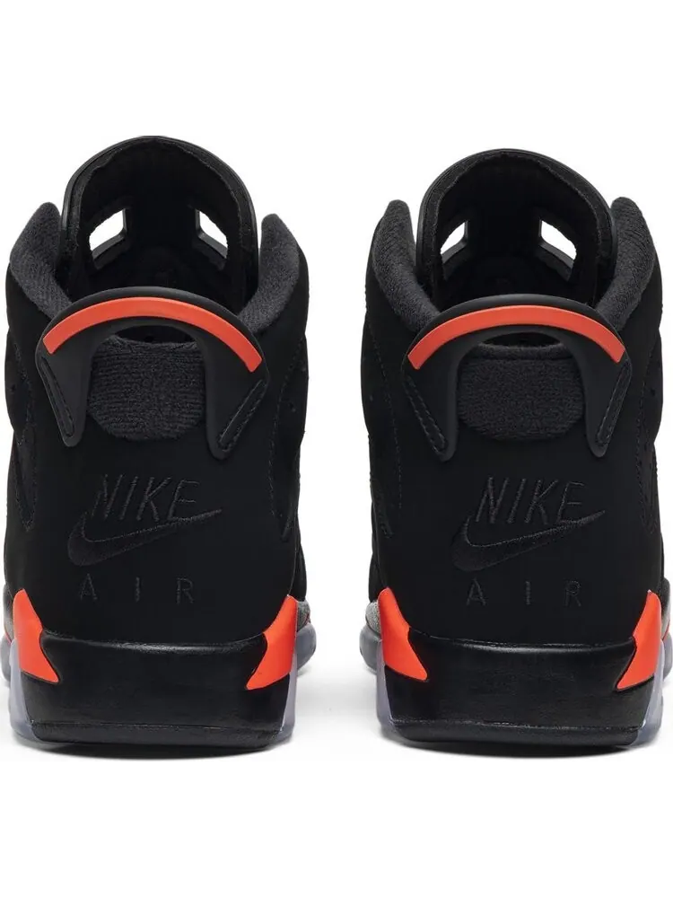 Кроссовки Air Jordan 6 Retro GS Infrared 2019 — изображение 6 из 8, черный