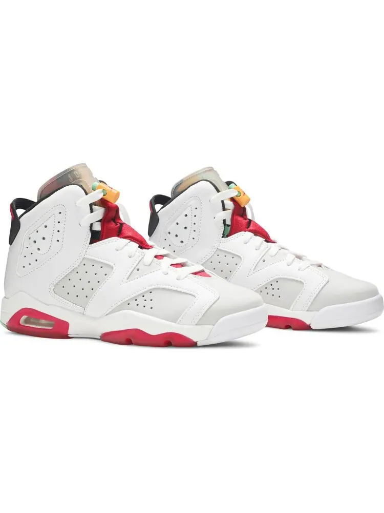 Кроссовки Air Jordan 6 Retro GS Hare — изображение 8 из 8, белый