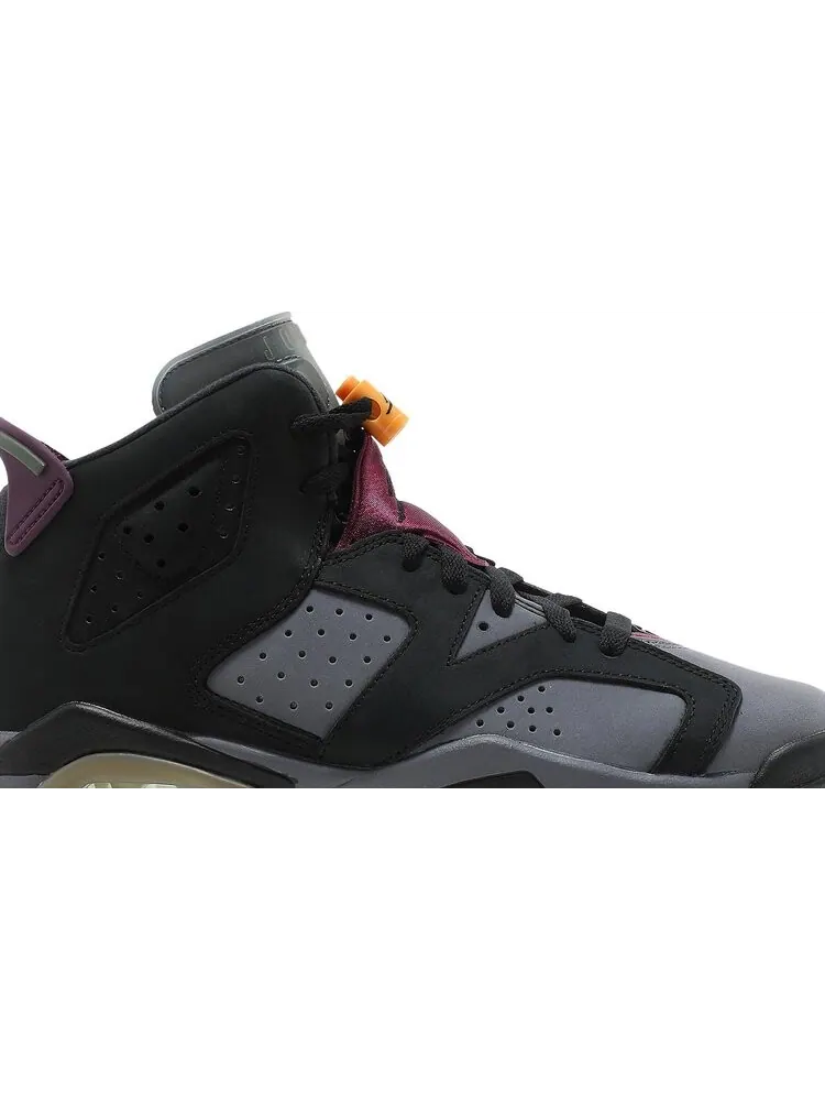 Кроссовки Air Jordan 6 Retro GS Bordeaux — изображение 2 из 8, черный