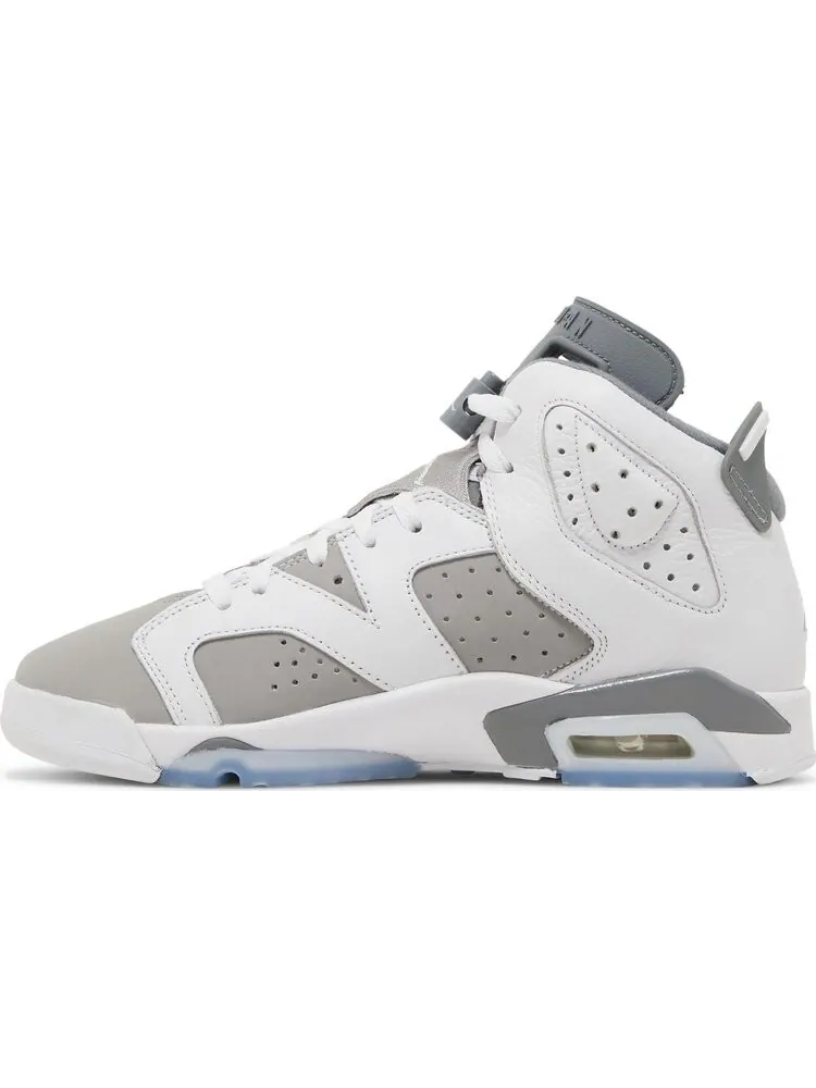 Кроссовки Air Jordan 6 Retro GS Cool Grey — изображение 3 из 8, серый