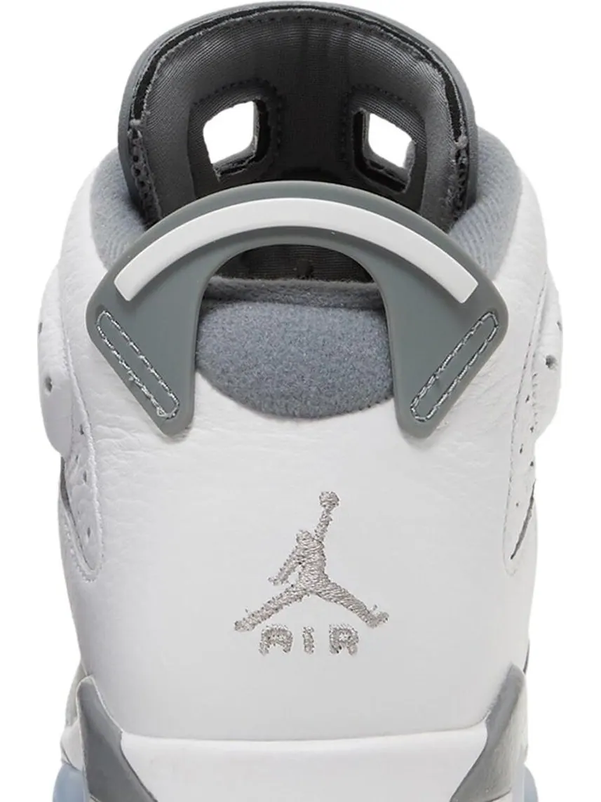Кроссовки Air Jordan 6 Retro GS Cool Grey — изображение 7 из 8, серый