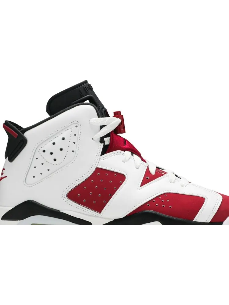 Кроссовки Air Jordan 6 Retro GS Carmine 2021 — изображение 2 из 8, белый