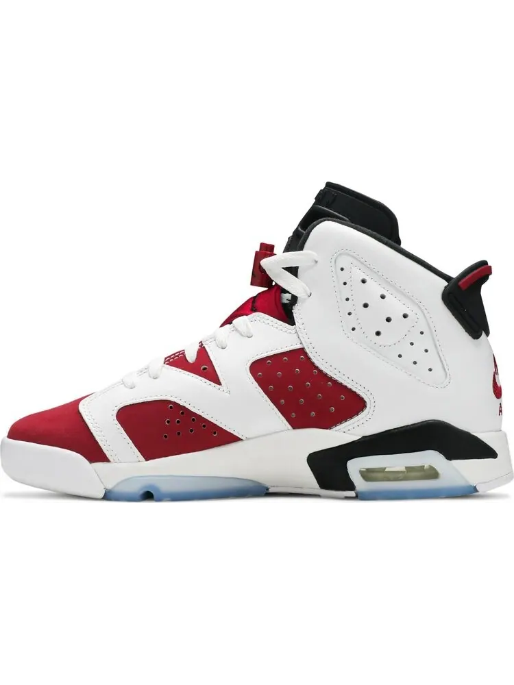 Кроссовки Air Jordan 6 Retro GS Carmine 2021 — изображение 3 из 8, белый