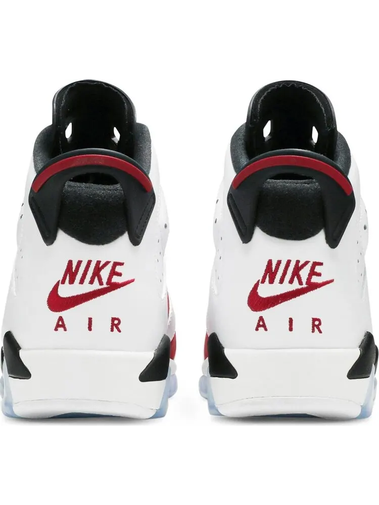 Кроссовки Air Jordan 6 Retro GS Carmine 2021 — изображение 6 из 8, белый