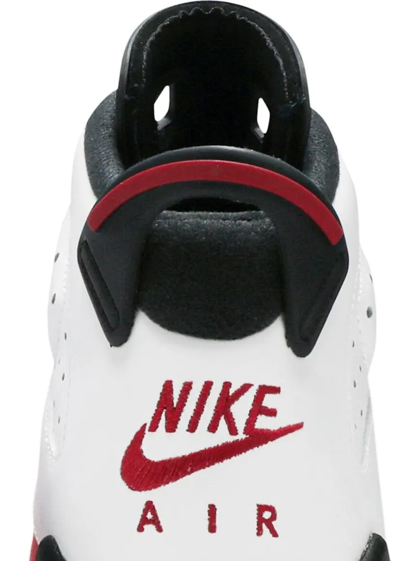 Кроссовки Air Jordan 6 Retro GS Carmine 2021 — изображение 7 из 8, белый