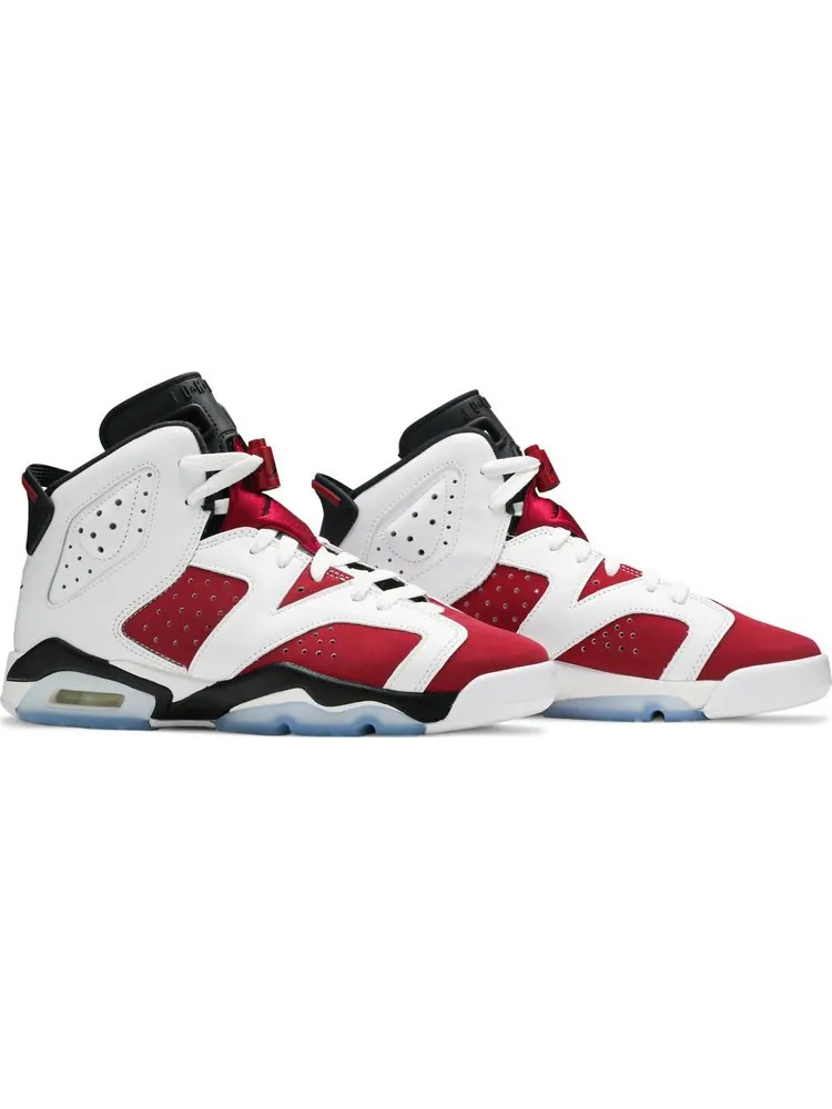 Кроссовки Air Jordan 6 Retro GS Carmine 2021 — изображение 8 из 8, белый